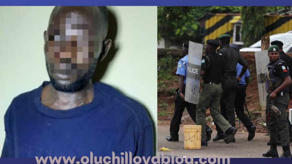 Lagos Police Arrests Man For Allegedly K!lling His Mother-in-law And A Man Who Witnessed Him Carrying Out The Heinous Crime